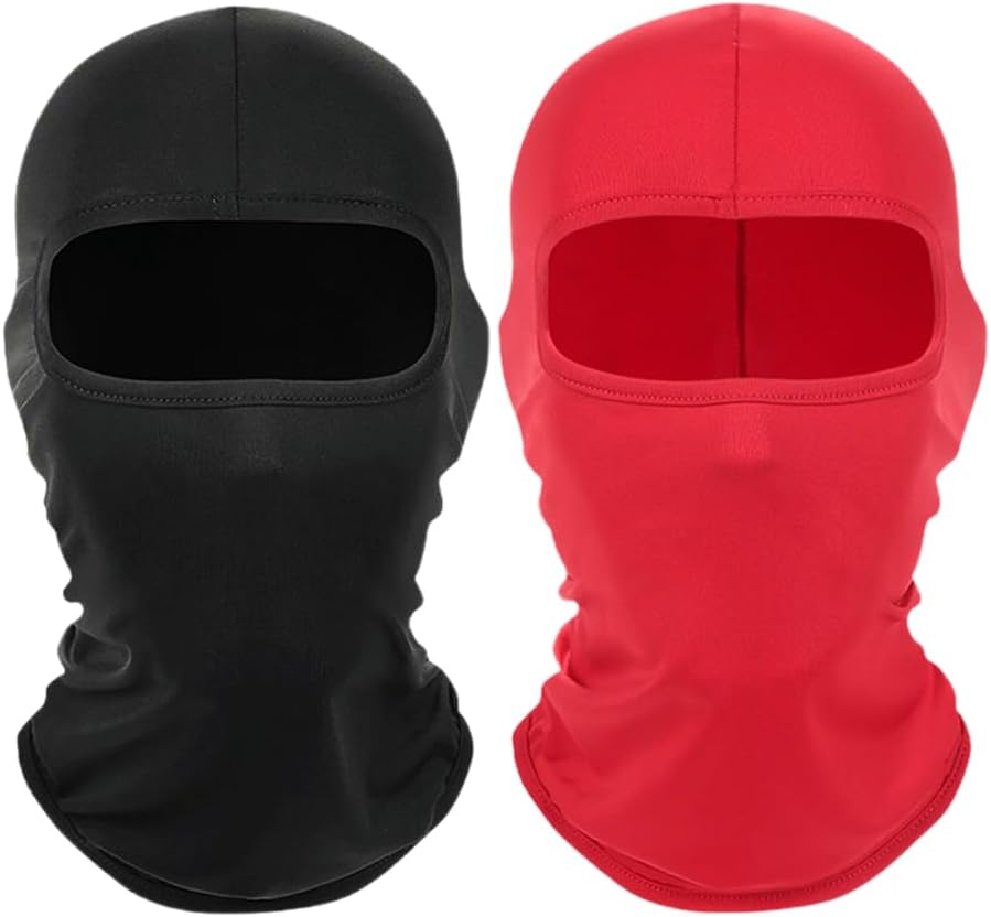 Black Balaclava Ski Mask Head Mask Full Face Mask Windproof